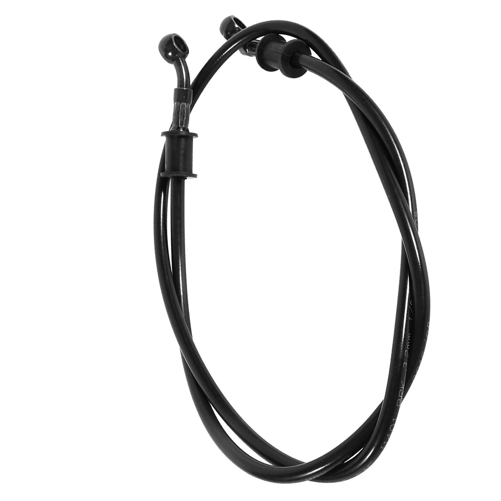 

50cm ‑ 120cm Motorcycle Braided Steel Brake Clutch Oil Hose Line Pipe Colorful 600mm чёрный