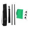 Photography Backdrop Set Lightweight Multifunctional Professional Green Photo Background Cloth with Stand