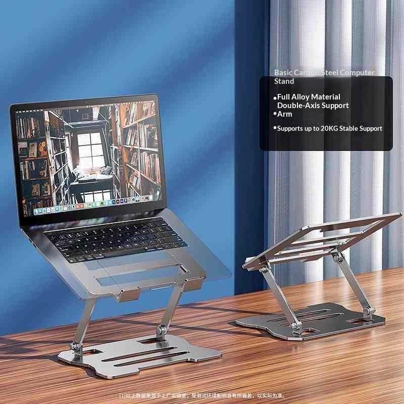 Laptop Stand Tablet Holder 360° Rotating Height Adjustable Metal Laptop Stand Portable Lightweight