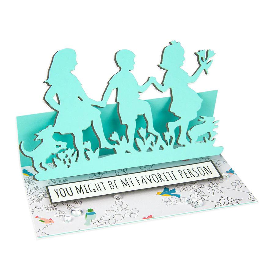 Friends Metal Cutting Dies Scrapbooking Album Paper Cards Decorative Crafts Embossing Die Cuts