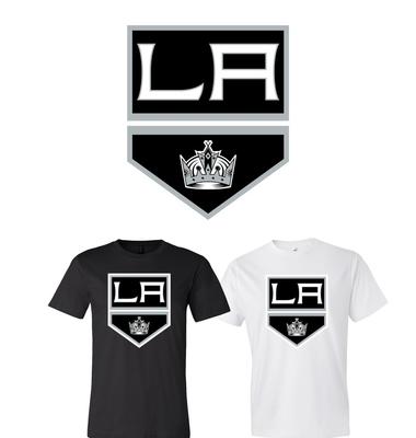 Los Angeles Kings Main Team Logo Shirt S-6XL Tracking!! Unisex T-Shirt