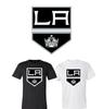 Maglietta logo squadra principale Los Angeles Kings S-6XL Tracciabile!! Magliette unisex