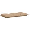 Bench Cushion VIANEN 100percent  Polyester Sand 100 X 50 X 12 Cm