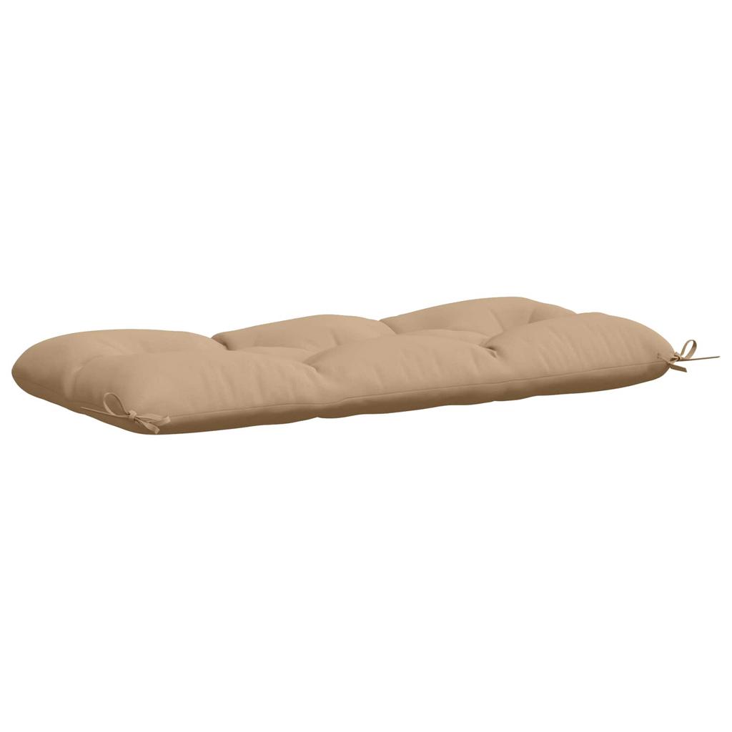 Bench Cushion VIANEN 100percent  Polyester Sand 100 X 50 X 12 Cm