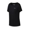 Neo Round Neck Running Casual Sports Short Sleeve T-Shirt Women T-Shirts Black CV7021