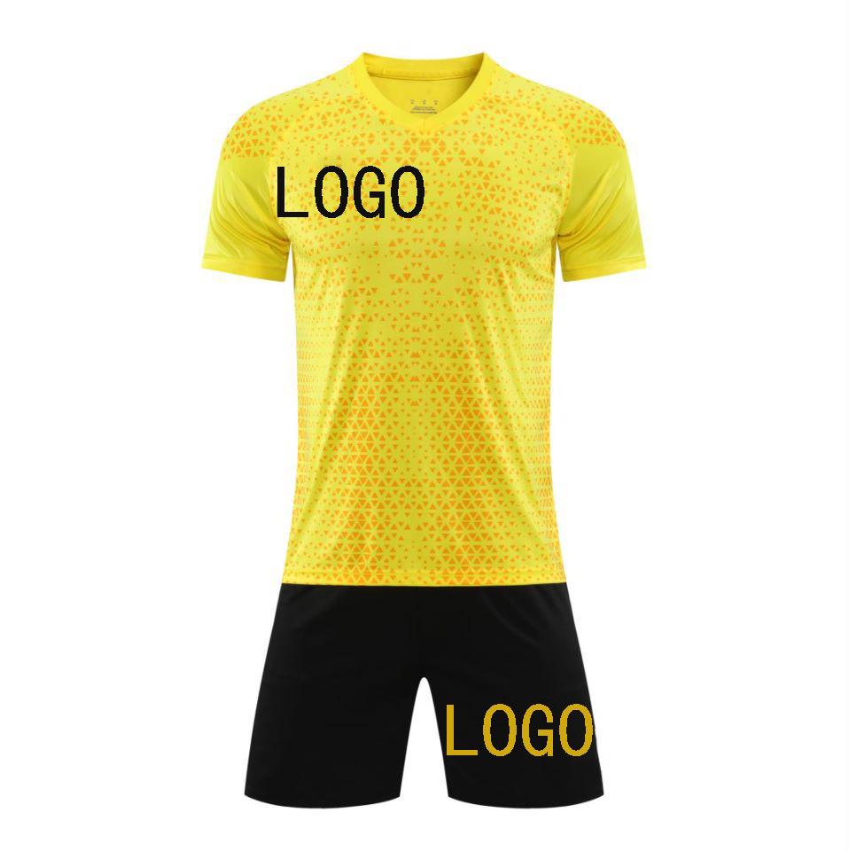 Quick-dry shirts for men and women, summer short-sleeve sets, competition training team uniforms, football kits, baseball jerseys, advertising shirts,