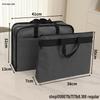 Men's and Women's Zippered Briefcase for Documents and Contracts