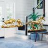 Feng Shui Bull Statue And Horse Figurine Modern Artwork Chinese Animal Sculpture for Desk Decoration