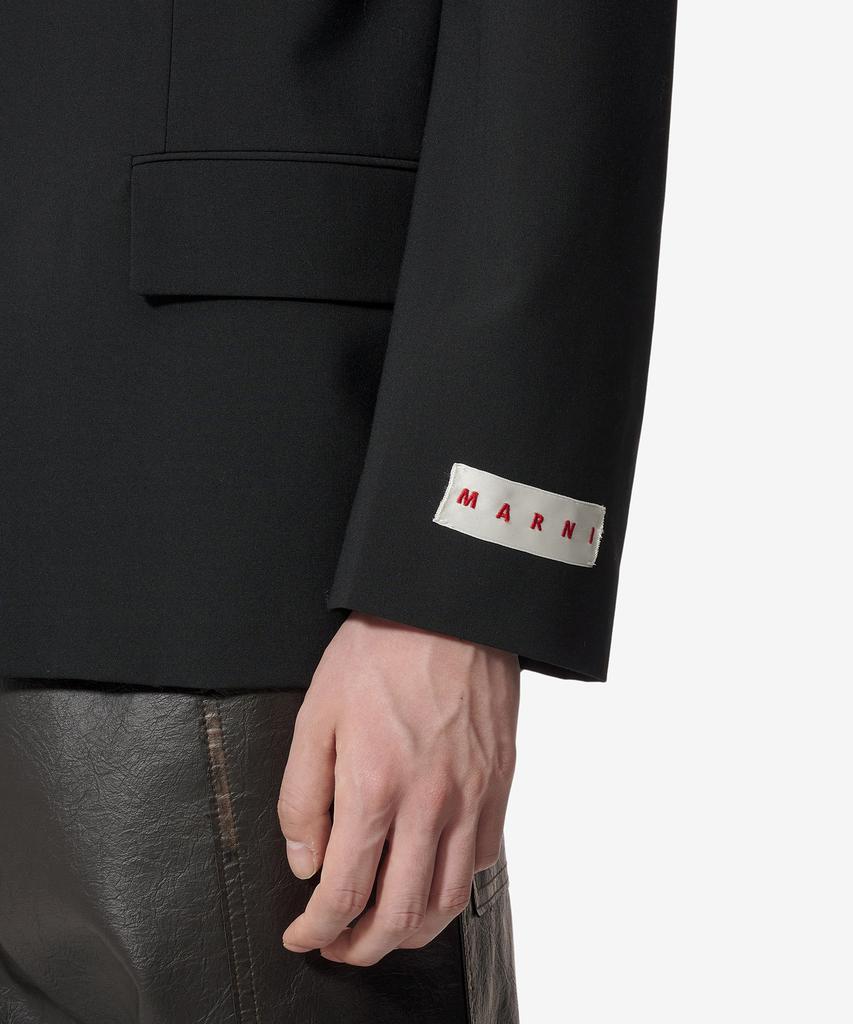 Marni 2-Button Single Regular Jacket - Black / Gumu0122U0Utp77100N99
