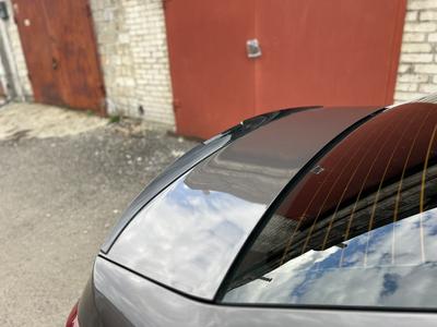 Spoiler (Sunplex, Black) (118.5cm*5.5cm) for Peugeot 301