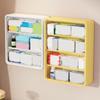 Space Saving Wall Mounted Storage Box Large Capacity Multi Tiers Organiser With Easy Installation For Small Spaces