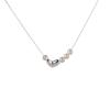 Sweet Pearl Heart Clavicle Necklace for Women – Versatile, Fashionable, and Trendy Layering Accessory