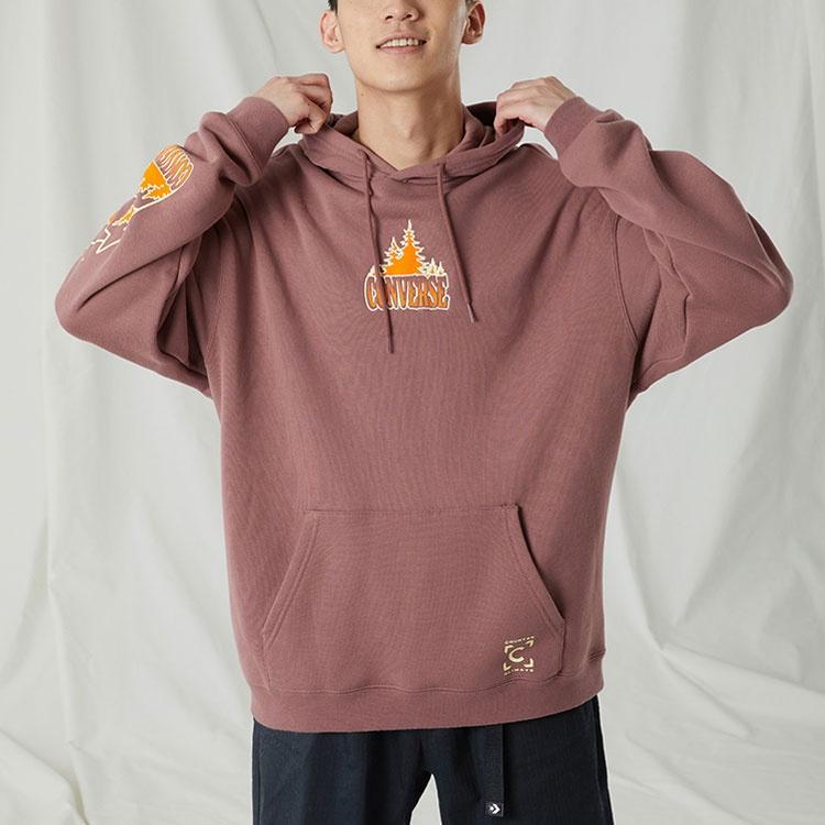 Converse Counter Climate Hoodie Asia Sizing 'Pink Mauve' Men's 10025031-A02