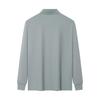 Septwolves 2026 Spring Business Jacquard Long Sleeve Polo Shirt