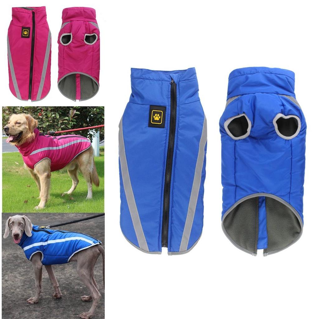 Warm Outdoor Reflective Dog Vest Jacket For Winter