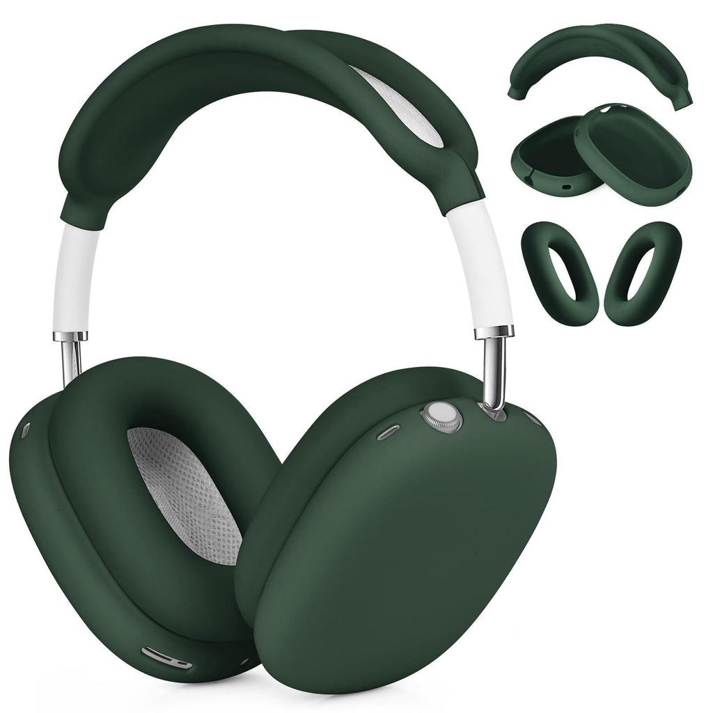 Custodia Protettiva in Silicone per AirPods Max: Guscio per auricolare Bluetooth da testa