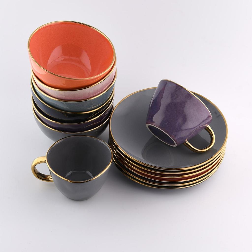 Charming Breakfast Plate , with Accent, SIREN DUKA