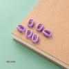 Macaron Color Acrylic DIY Buckle Chain Assembled Candy-Colored Plastic Accessories