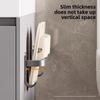 Modern Space Aluminum Wall Mount Shoe Rack With Waterproof Design For Bathroom And Kitchen Storage