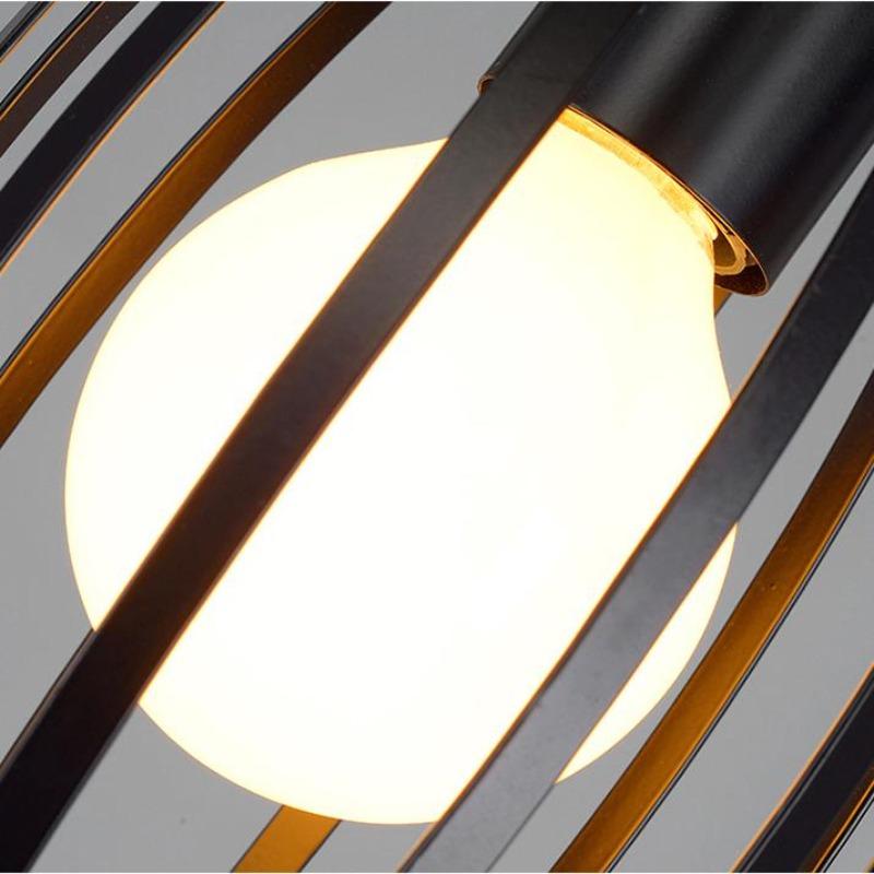 Restaurant Chandelier Scandinavian Iron Three Head Long Strip Light Simple Creative Personality Bar Counter Dining Room Table Lamps
