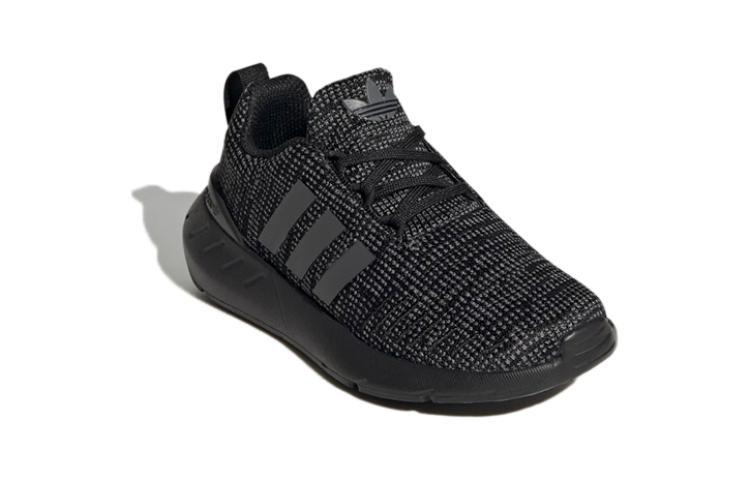 adidas Swift Run 22 Little Kid 'Black Grey' GY3008