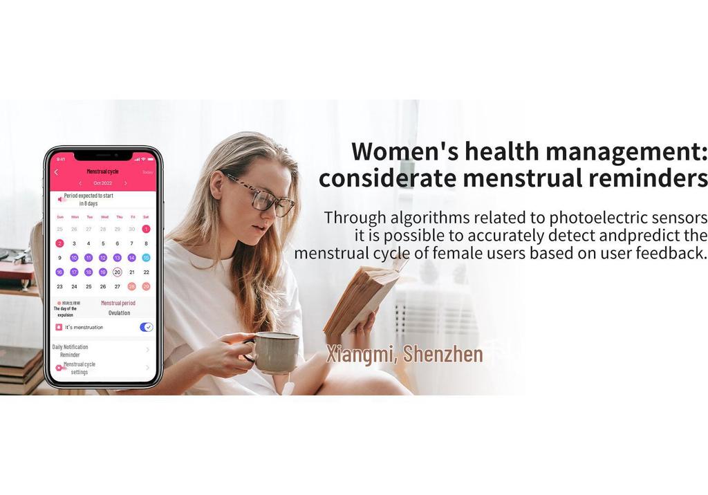 Wasserdichter Bluetooth Smart Ring: Herzfrequenz, Blutsauerstoff, Schlafüberwachung, Emaille-Farbe, Sport-Schrittzähler, Partner-Stil
