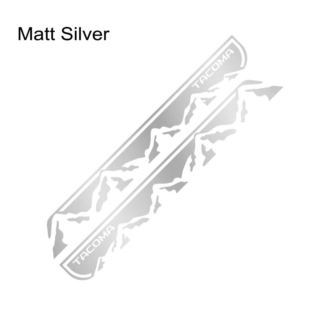 Pickup Door Side Sticker For Toyota Tacoma Truck Body Graphics Mounta Vinyl Decor Covers Car Decals Auto Tuning Accessories