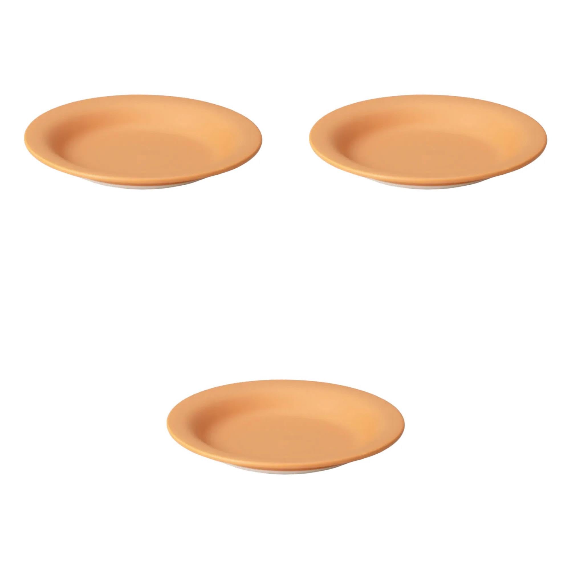 

Set of 3 Tea Yanagawa Plates x Yanagawa Banko Direct Setomonohonpo (Large) [20.2 2.5 cm] Pot, Ware, Fire,