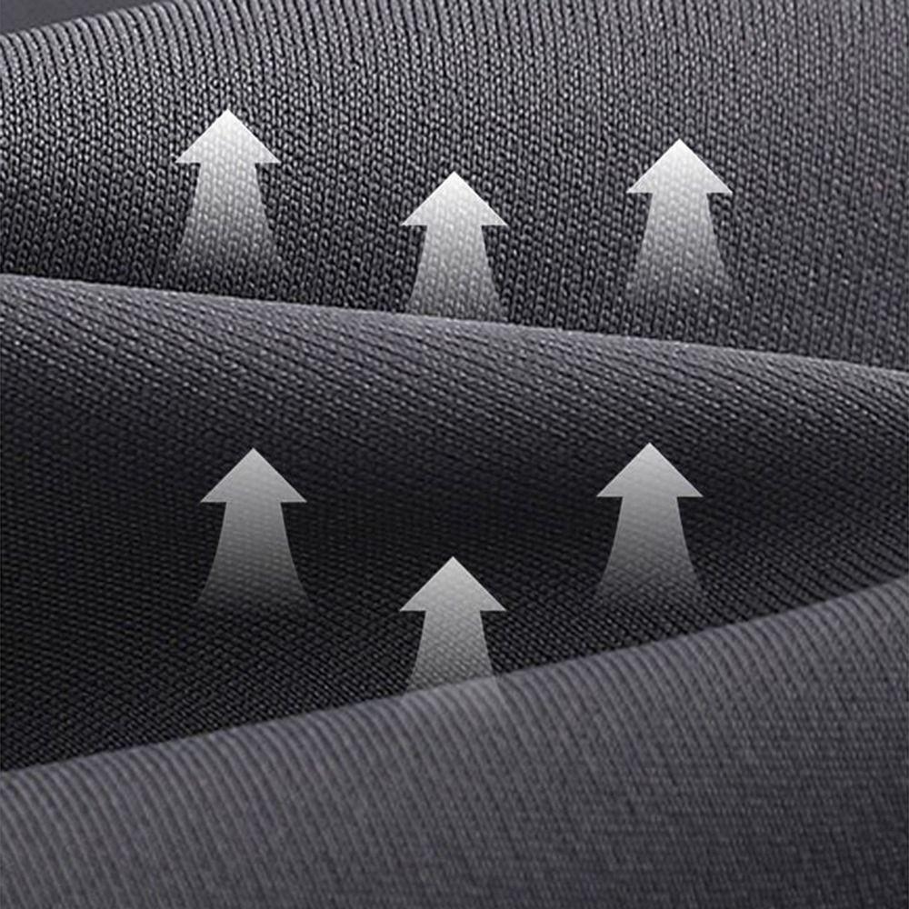 Portable Inflatable Lumbar Pillow with Storage Bag Comfortable Lumbar Support Cushion Breathable Press Self-Inflation