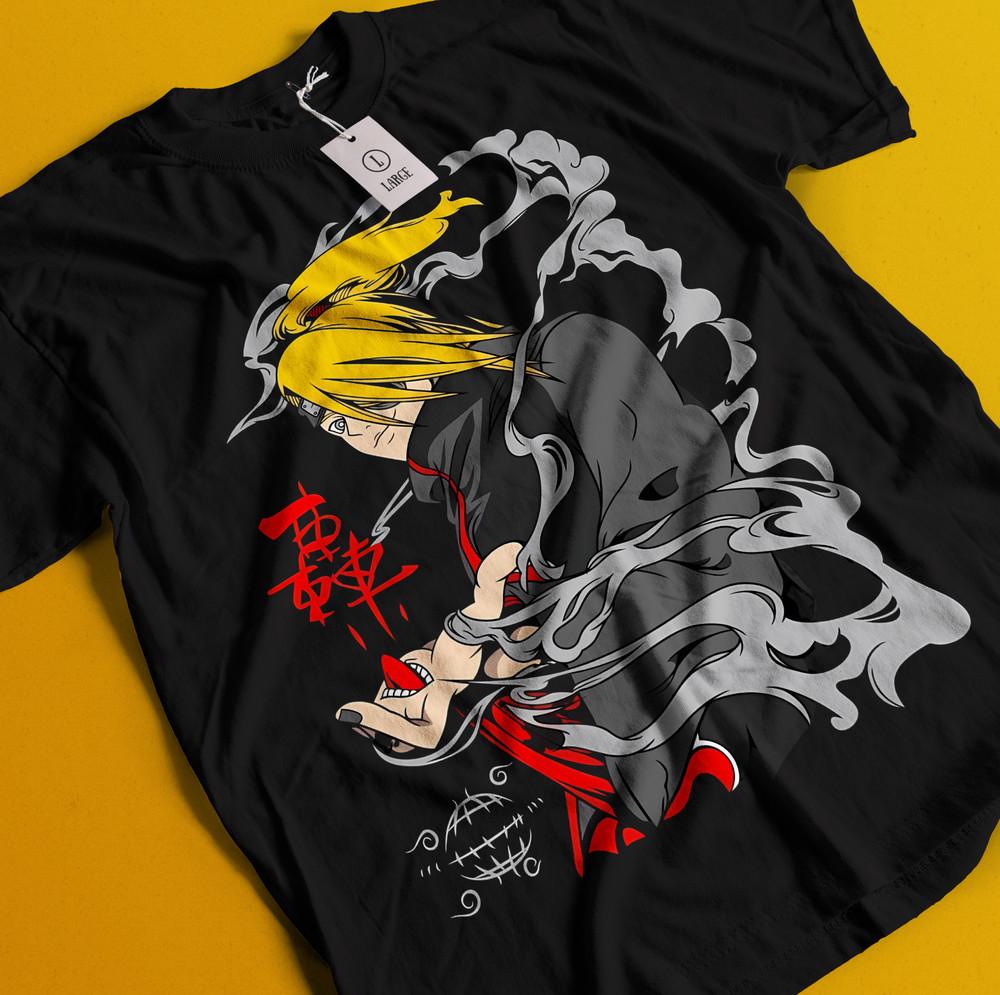 

Deidara Tshirt Itachi T-Shirt Naruto Shirt Madara Kakashi Sasori Anime Akatsuki 4XL
