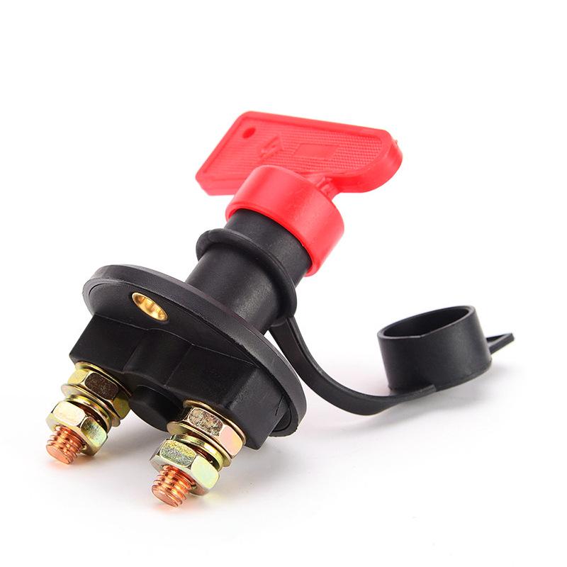 Car Battery Rotary Power Cut-Off Switch with Protection