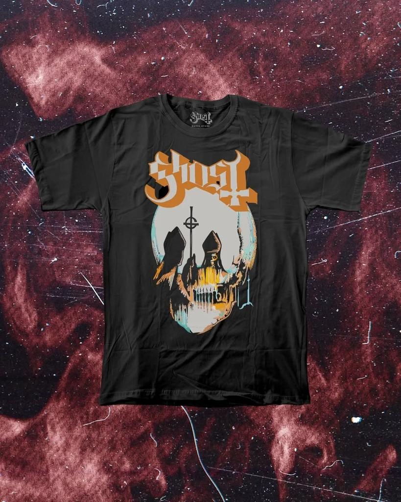 Summer T-shirt Men's Hip Hop Streetwear Casual Cotton Oversized Y2k Tee Death Metal TShirt Punk Rock Short Sleeves Mans Clothing