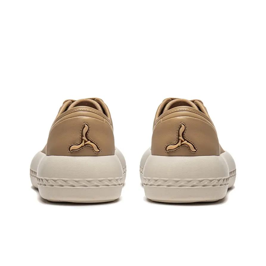 Li-Ning 1990 Comfortable Versatile Shock Absorbing Durable Low-Top Sneakers Women sneakers Deer-Brown ALHU006-3