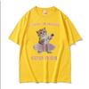 Tummy Troubles Survivor Funny Cat Meme Graphic T Shirt Unisex Unisex Fashion Humor Kawaii Tshirts Cotton Loose High Quality Tshirt