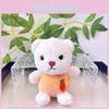 Animal Colorful Stuffed Keychain Adorable Teddy Bear Plush Toy For Kids And Collectors