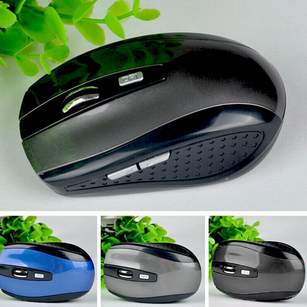 2,4-GHz-Funkmaus Drahtlose kabellose optische Maus mit schnell scrollender USB-Schnittstelle PC Laptop