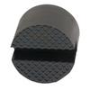 Durable Car Jack Rubber Pad Slotted Rail Hydraulic Slotted Jack Stand Pad Wear Resistant Floor Lifting Rubber Pad