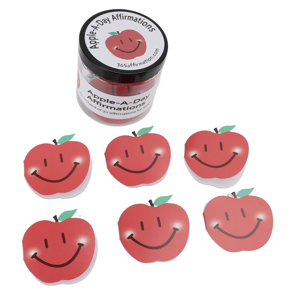 Positives Gurken-Set Emotionale Unterstützung Gurke Affirmationskarten Glas für tägliche Motivation