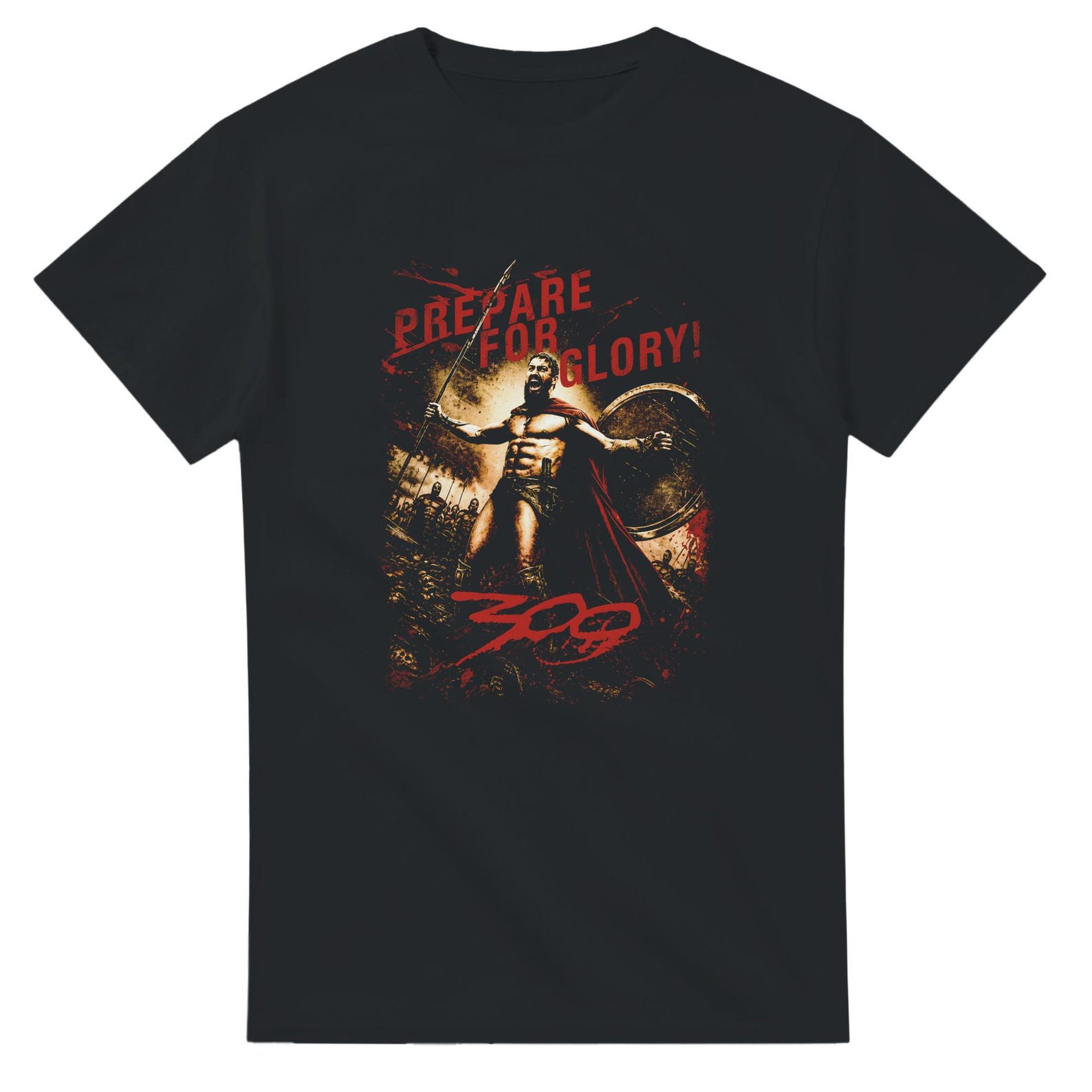 300 Movie Halftone Heavyweight Unisex Crewneck T shirt | Gildan® 5000 2XL