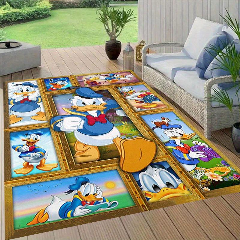 1 ks Koberec s motivem kreslených postaviček Disney, Kusový koberec, Protiskluzový koberec, Ručně pratelná podložka na podlahu, Vhodný do obývacího pokoje, ložnice, Domácí dekorace