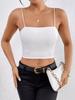 Crop Tops Sexy Solide Halter Tank Top Frauen Sommer Camis Rückenfreies Leibchen Mode Lässig Tube Top Weibliche Ärmellose Gestellte Weste
