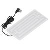 USB Heating Film 7.5x3.5in Safe Durable Carbon Fiber Machine Washable USB Heated Pad for Waist Body Winter