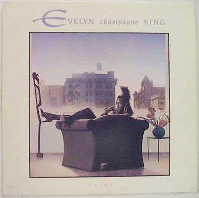 LP Record EVELYN KING - Flirt MTL1022 EMI-Manhattan R 1988 UK Soul/Funk Used