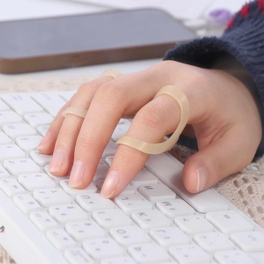 Waterproof Oval Finger Splint Finger Cuff Finger Joint Stabilizer Reduce Soreness
