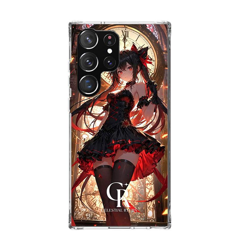 Date A Live Tokisaki Kurumi Phone Case For Samsung Galaxy S26 S25 Edge S24 S23 FE S22 Ultra S21 Plus S20 + Fundas Cover Coque Ga