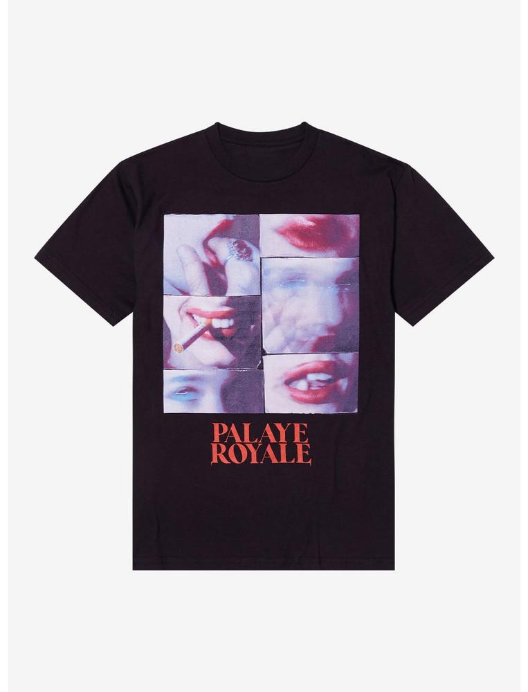 Palaye Royale Lips Collage Short Sleeve T-Shirt Men Women All Size S-5XL Unisex T-Shirt S