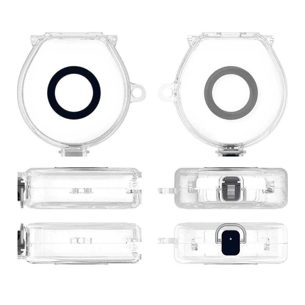 Flip Charger Protective Case TPU Charger Cover Charging Dock Storage Shell for Oura Ring 4/Ring 5