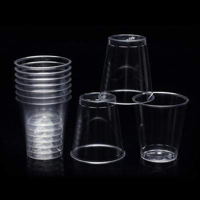 50Pcs Mini Klar Kunststoff Einweg Party Schnapsgläser Jelly Cups Kunststoff Tasse