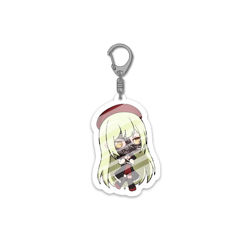 5pc Cute SD Anime Girls Key chain Ave mujica Acrylic Keychain Keyring Hanging Accessories For Fans Gift