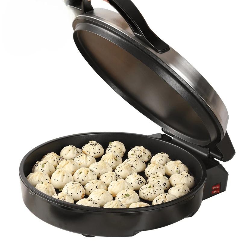 220V 40cm Electric Baking Pan Double Side Heating Large Caliber Deepening 2200W Pancake Maker Machine Crepe Maker
